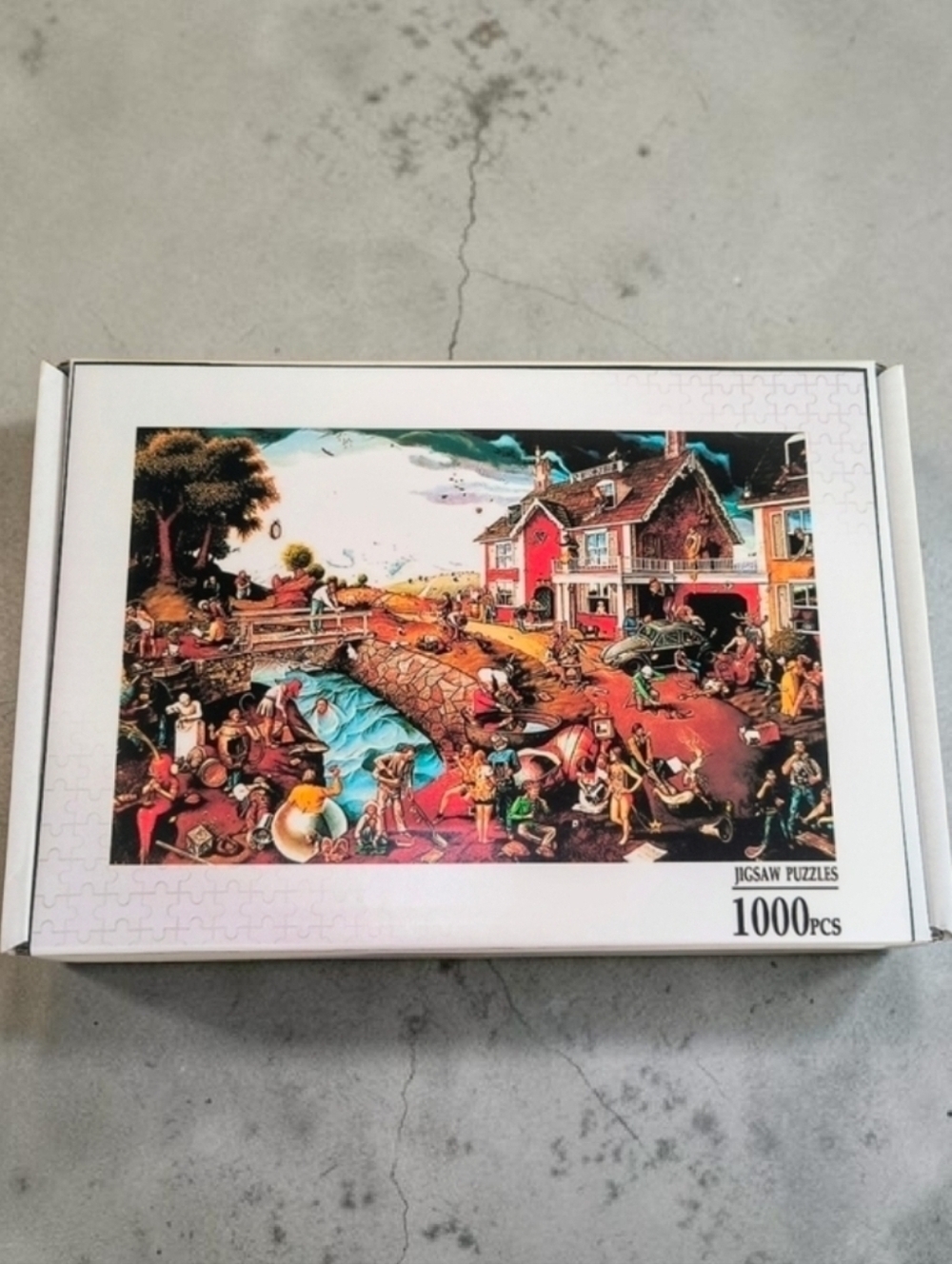 1000pc Vintage Altamont,NY Town Scene Jigsaw Puzzle NEW and SEALED BOX